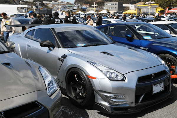 「GT-R」が230台も集結! R35オーナーのための交流イベント「R35 GT-R祭 2024」に潜入!