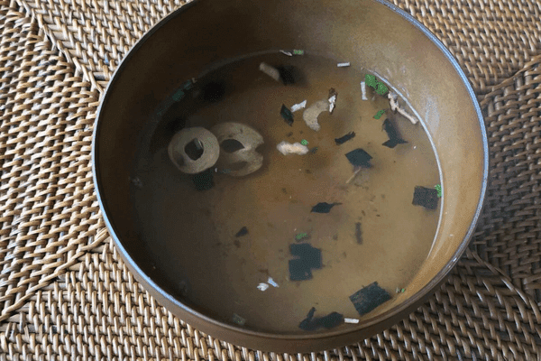 肉そうめん・お湯