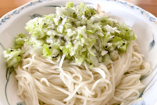 ネギ塩そうめん