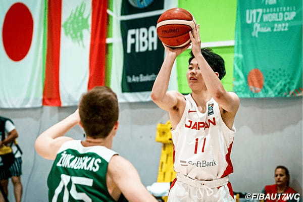 【FIBAU17W杯】スペインに勝利のリトアニアに63-73の惜敗 川島悠翔27得点10リバウンド/16ラウンドでフランスと対戦へ