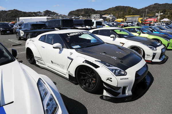 「GT-R」が230台も集結! R35オーナーのための交流イベント「R35 GT-R祭 2024」に潜入!