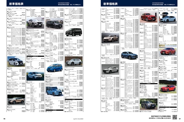 【新車価格情報】国産車 デビュー＆改良情報（ダイジェスト）※2023年6月25日時点