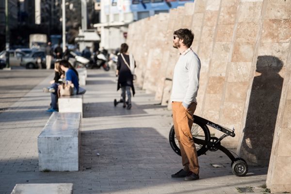 これは流行るかも！？立ち漕ぎ自転車「Halfbike II」がカッコいい！