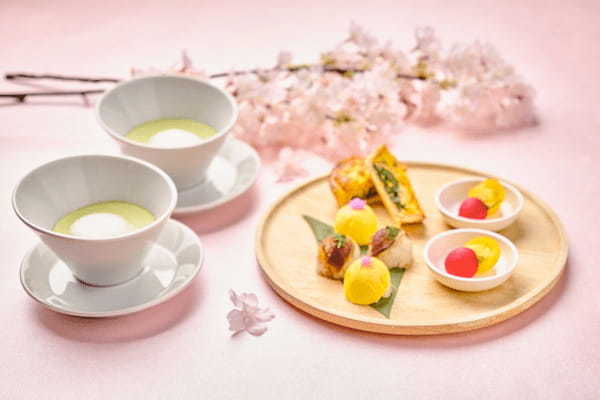 『桜といちごの和風アフタヌーンティー』旬のいちご×抹茶を使用した“お花見”スイーツで春を満喫！
