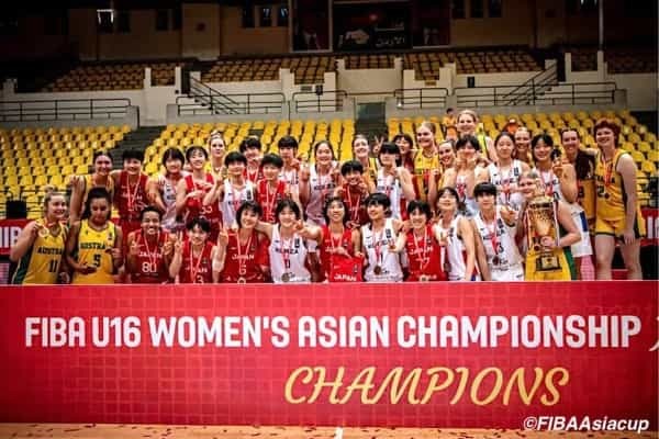 【FIBAU16女子アジア選手権】決勝は前回オーストラリア戦敗戦から修正し僅差58-59で惜敗準優勝 素晴らしいパフォーマンス