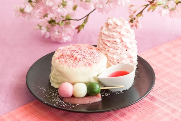 Eggs ’n Thingsから初となるお花見シーズン限定の桜メニューが登場！「桜パンケーキ」「あんバタークレープ」3月23日（木）～4月17日（月）まで販売