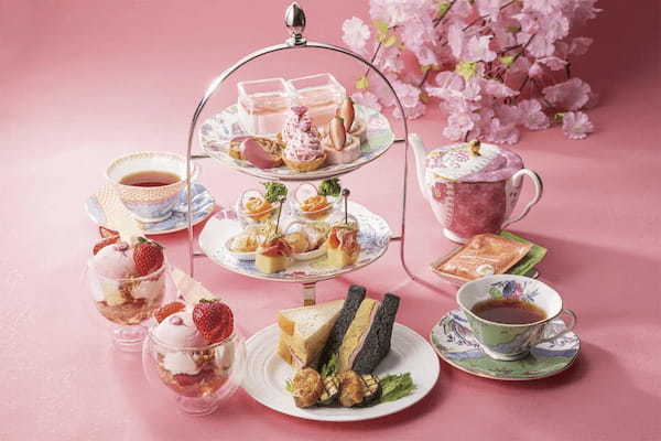 【期間限定】AFTERNOON TEA with SIROCCO　“いちご&桜”／ザ ロイヤルパークホテル アイコニック 東京汐留