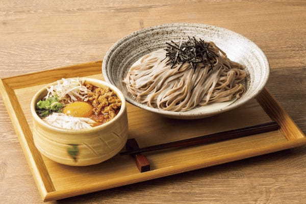 【新登場】つけそばと選べるミニ丼でもっと楽しめる!「東京とろろそば」新メニュー販売開始