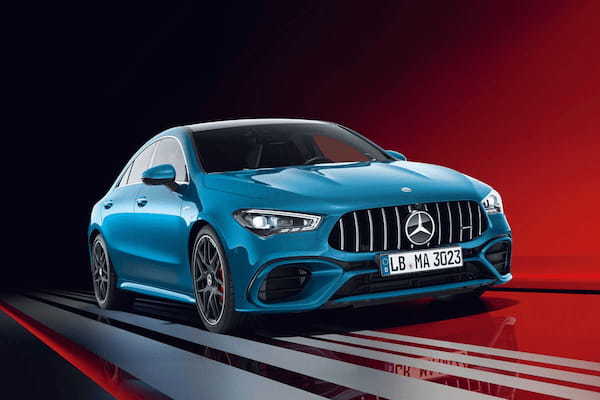 メルセデス・ベンツ メルセデスAMG CLA 45 S 4MATIC+、メルセデスAMG CLA 45 S 4MATIC+シューティングブレークの一部改良モデルを発表