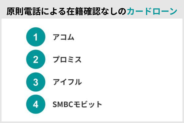 9.レイクは電話での在籍確認は基本なし