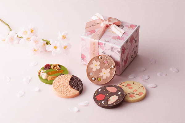春を運ぶ桜モチーフのショコラや春の新作焼き菓子がショコラ専門店「ベルアメール」より登場します!ひな祭りをイメージした華やかなケーキも必見です。