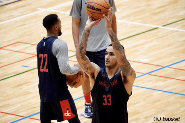 【NBA】これが世界最高峰の練習シーンだ ステフィン・カリー 、クレイ・トンプソ／八村塁 NBA JAPAN GAMES2022 mediaday