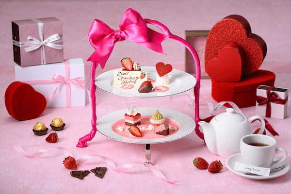 苺がチョコレートに恋をした♡ “Love＆Thanks”がテーマの「Sweet Strawberry Valentine」