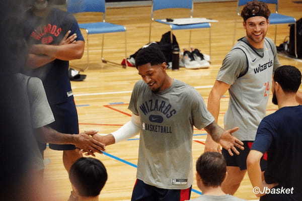 【NBA】これが世界最高峰の練習シーンだ ステフィン・カリー 、クレイ・トンプソ／八村塁 NBA JAPAN GAMES2022 mediaday