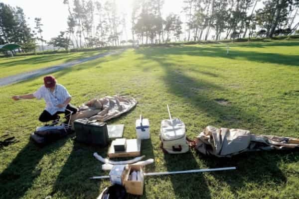 湖上探検と餃子を楽しむ浜名湖キャンプは大人のソロキャンパーに最適かも