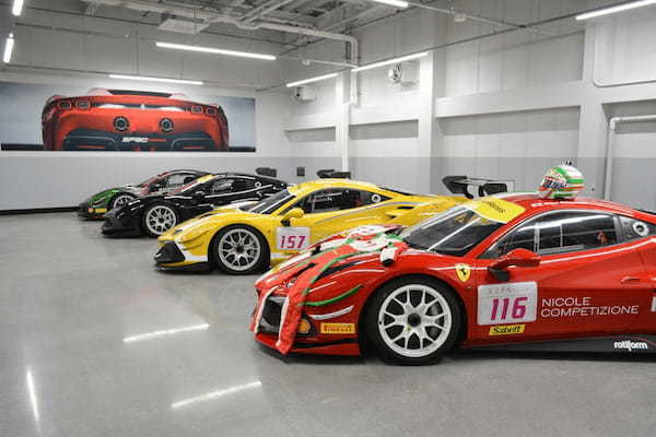 国内最大規模のフェラーリ複合施設「Nicole Competizione プレオウンドショールーム&サービスセンター」が横浜・都築区にオープン