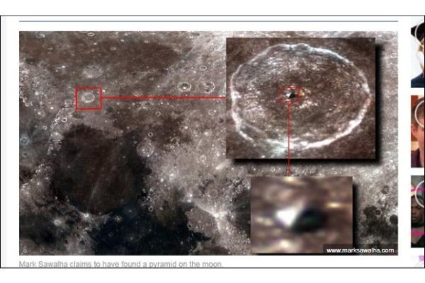 NASAが月の北部で「巨大ピラミッド」を写してしまう？クレーター内部に宇宙人基地が存在か！？