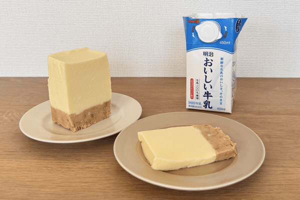 syun cooking 牛乳パックレアチーズケーキ