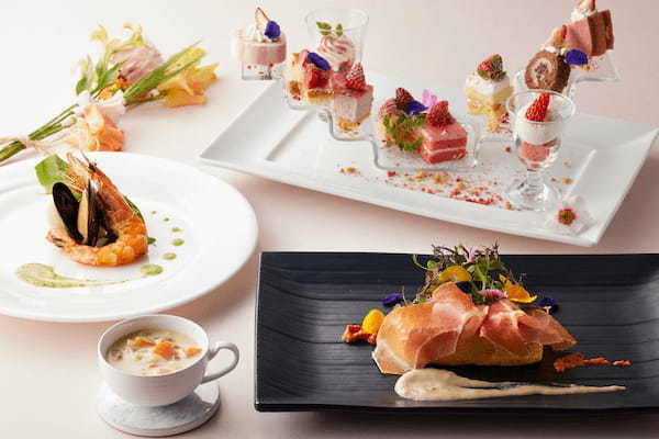 【グランドニッコー東京 台場】The Grill on 30th「春のプリフィックスランチ」2023年4月30日（日）まで提供