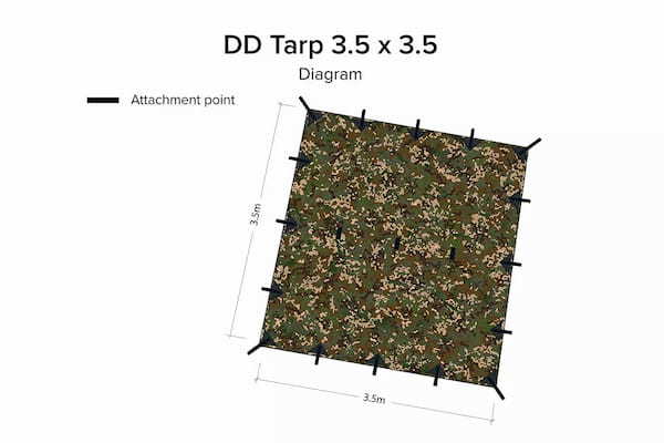 DDタープの貼り方ガイド！ソロキャンプでも活用できる方法とは？