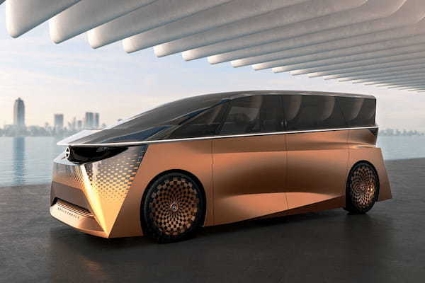 【JMS2023】日産 EVコンセプトカー「ニッサン ハイパーツアラー」は全固体電池にE/Eアーキテクチャーを想定