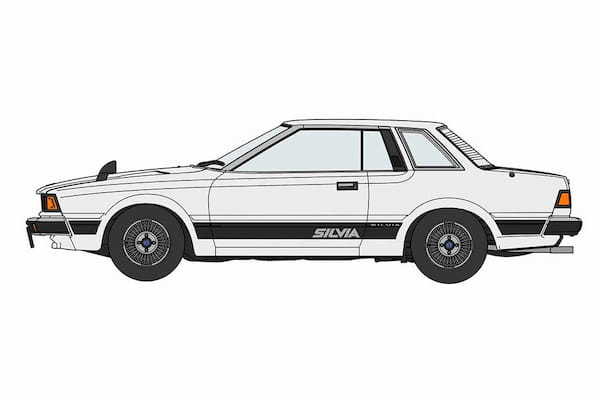 カーモデラーには晴天の霹靂!白い稲妻「S110シルビア」がハセガワからプラモデル化、8月発売!【CARSMEETモデルカー倶楽部】