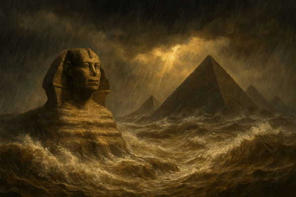 ピラミッド下の巨大空間は「大洪水の避難所」? 1万2800年前の伝説と繋がる衝撃の発見