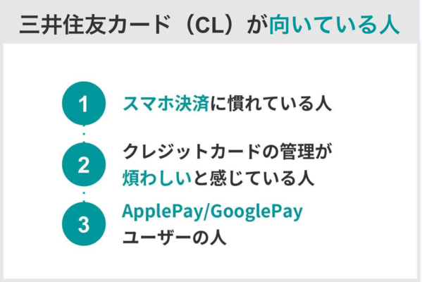 5.三井住友カード（CL）とNLの違いは？