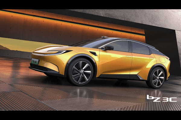 【北京モーターショー2024】トヨタ 中国向け最新EV『bZ3C』と『bZ3X』を公開