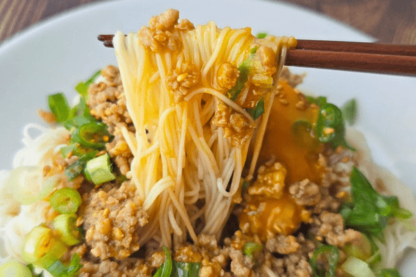 スタミナごま油そうめん・実食