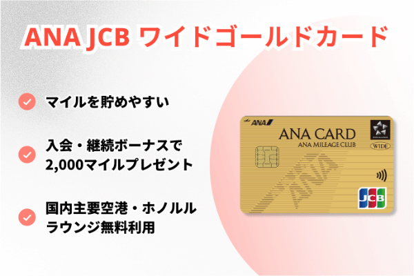 ANA JCBワイド ゴールドカード
