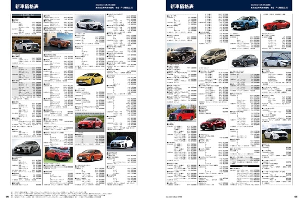 【新車価格情報】国産車 デビュー＆改良情報（ダイジェスト）※2023年10月20日時点