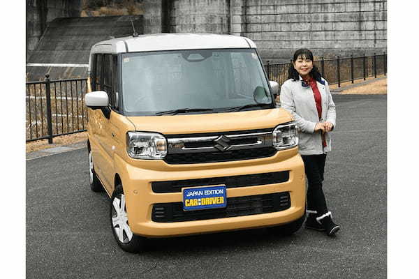 【竹岡圭 K&コンパクトカー【ヒットの真相】スズキ・スペーシア「安全機能充実、燃費良好、使いやすい」(2024年5月号掲載)