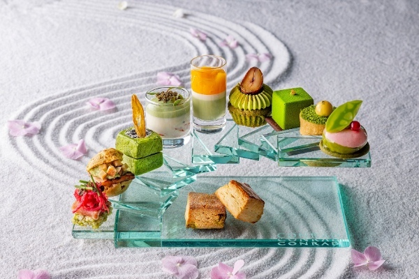 コンラッド東京、大好評の「抹茶アフタヌーンティー」第2弾を5月8日(月)より提供開始
