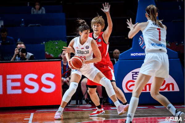 【FIBA女子ワールドカップ2022】予選Game2セルビアに惜敗1勝1敗/高田真希「グループをいい順位で突破したいので、悪かった所を修正して次に臨みたい」