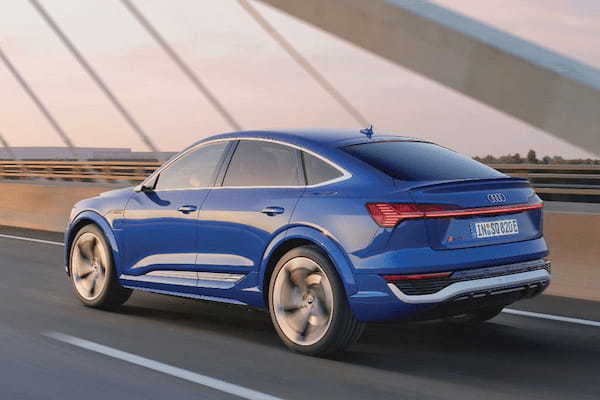 アウディ　フルサイズのEVクーペSUV「SQ8 Sportback e-tron」を発売。急速充電器のアップデートも完了