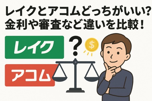 レイクとアコム