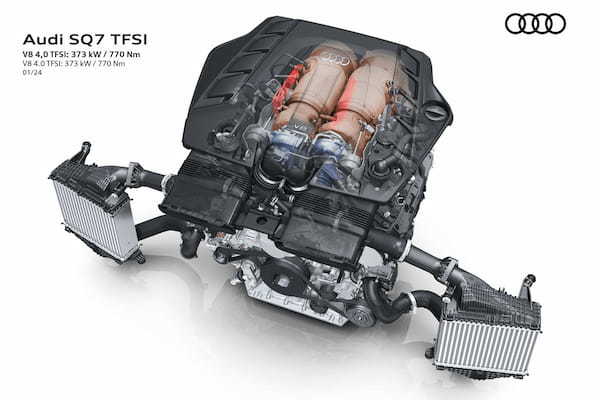 アウディ　SUVのフラッグシップ「Q7」と「SQ7」の大幅アップデートを実施