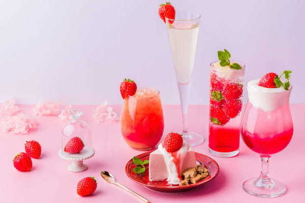 〈期間限定〉いちごのムースにクリームソーダ!いちごを使った春のメニューが登場!【ジカビヤ 東陽町店 】