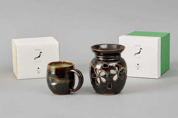 スターバックス リザーブ® ロースタリー 東京×嘉島たけみや窯 モノづくりに向き合う職人の情熱を届ける『JIMOTO Made+』から中目黒の夜桜をイメージした2商品が登場
