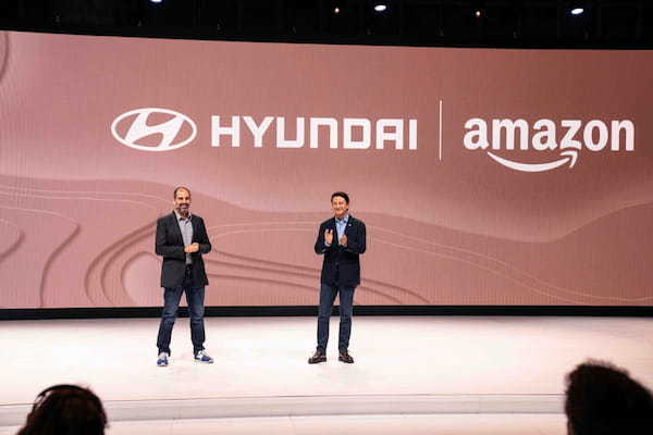 ヒョンデとAmazonが提携、革新的な顧客体験とクラウド変革を実現