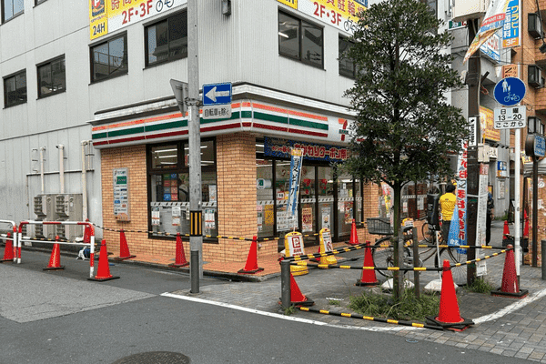 蕨駅周辺の様子