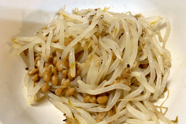 納豆無限塩もやし