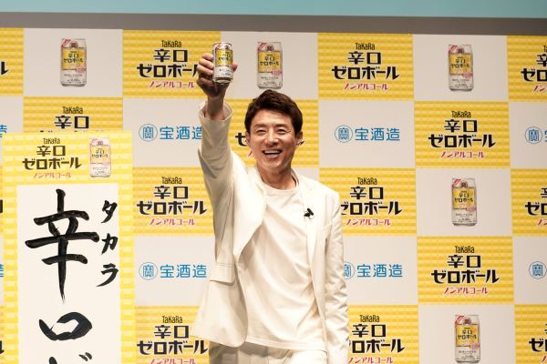 松岡 修造さんが応援団長に就任　タカラ「辛口ゼロボール」CM発表会
