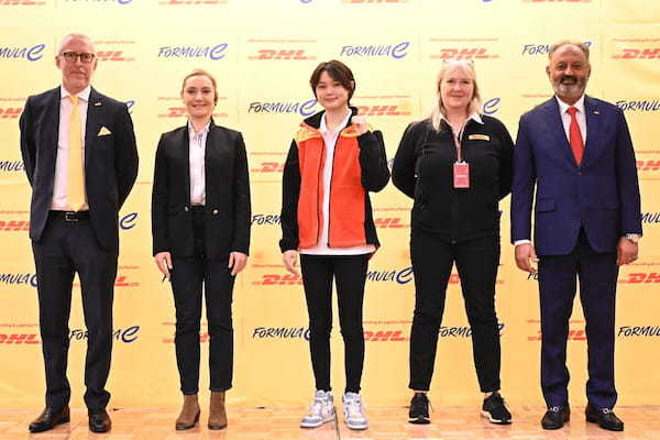 Juju(野田樹潤)選手がDHLのフォーミュラEアンバサダーに就任。日本初開催のフォーミュラEを盛り上げる