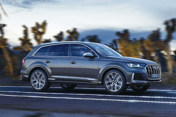 アウディ　フルサイズSUVに高性能のSQ7、SQ8を発売。V8型4.0Lツインターボを搭載