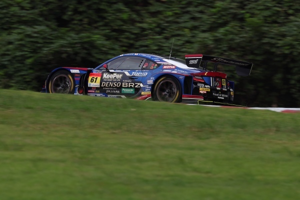 スーパーGT 第6戦　SUGO300kmレース　SUBARU BRZ GT300 消化不良気味の4位フィニッシュ