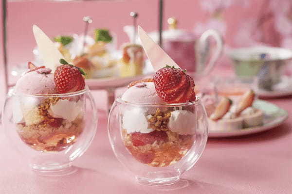 【期間限定】AFTERNOON TEA with SIROCCO　“いちご&桜”／ザ ロイヤルパークホテル アイコニック 東京汐留