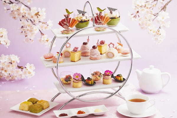 【ロイヤルパークホテル】満開の桜をスイーツで！お花見アフタヌーンティーやさくらカクテルなど春限定発売。