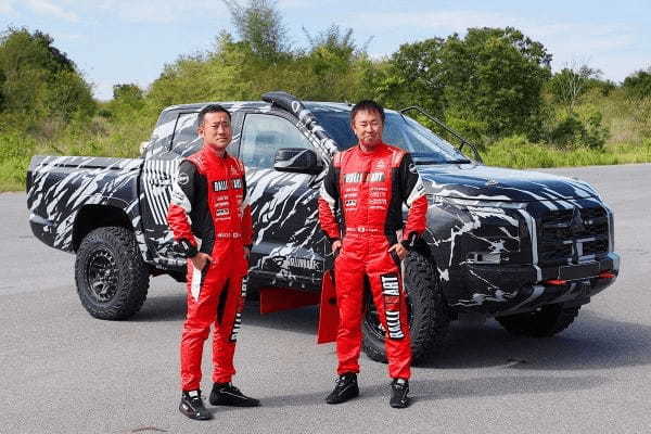 三菱ラリーアートが新型トライトンでアジアクロスカントリーラリーの連覇を狙う